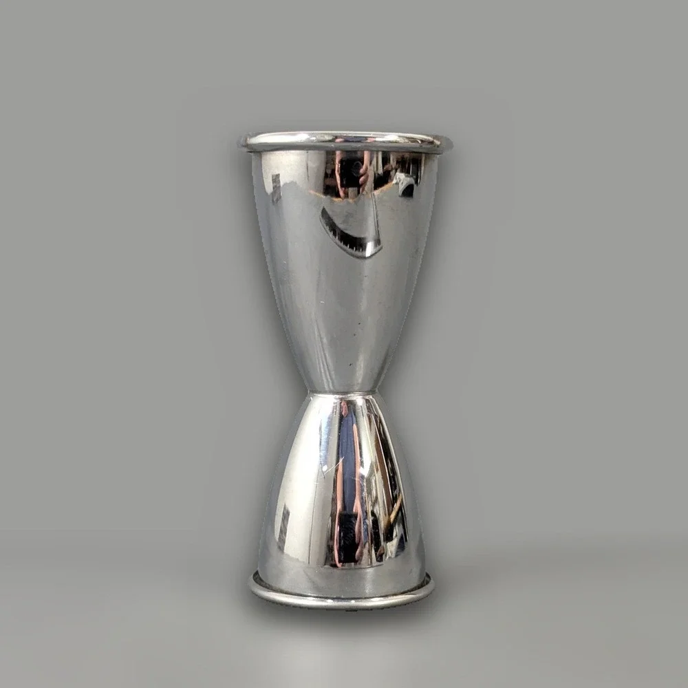 Stainless Steel Double Sided Cocktail Jigger Hourglass Bar Measuring Tool